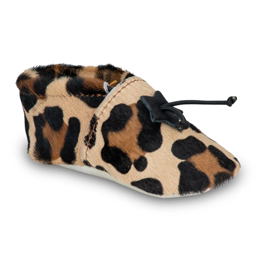 Chaussons souples b b coloris Leopard 16 au 24 Accessoires Saadhia