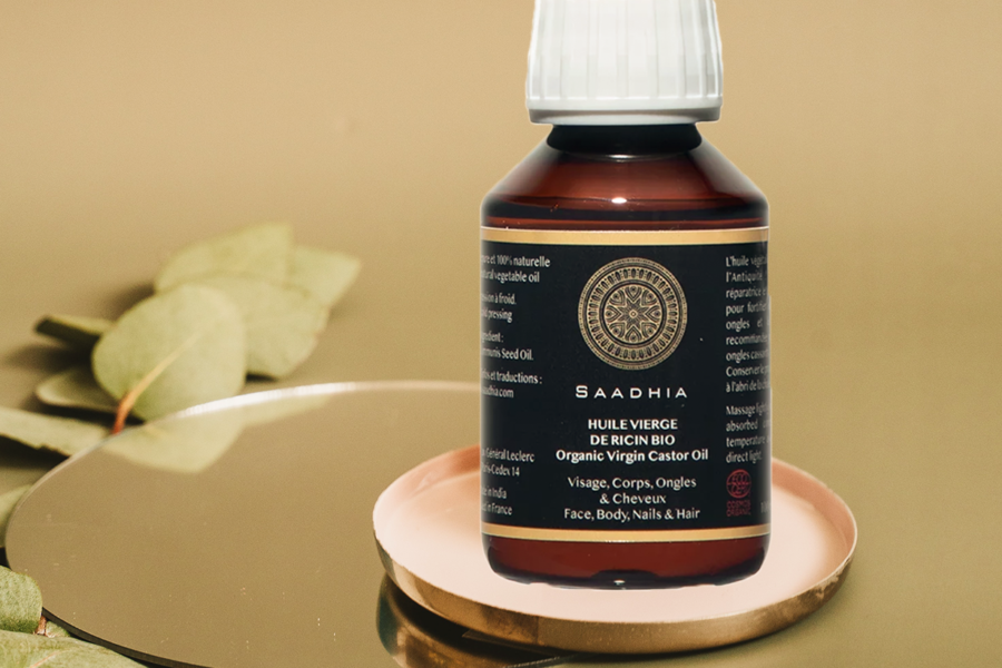 Huile vierge de ricin bio Saadhia - barbe